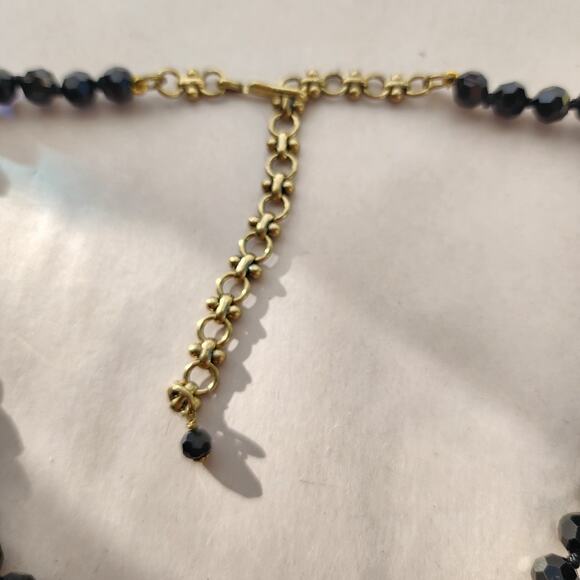 Heidi Daus Necklace Swarovski Crystal Black White New Statement Royal - Picture 6 of 9